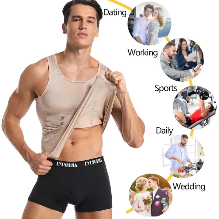 Mens%20Compression%20Shirts%20Body%20Shaper%20Slimming%20Elastic%20Slim%20Muscle%20Tank%20Shapewear%20%20Skinny%20Tummy%20Waist%20Trainer%20sture%20Shirt%20-%20Image%204