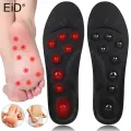 EiD Big Magnets Foot Massage Magnetic Insoles Feet Massage Physiotherapy Therapy Acupressure Slimming Insoles for Weight Loss. 