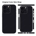 Original Color Skin for iPhone 14 Pro Max 13 12 15 Pro Mini Back Screen Protector with Side Camera Film Cover 3M Wrap Sticker.