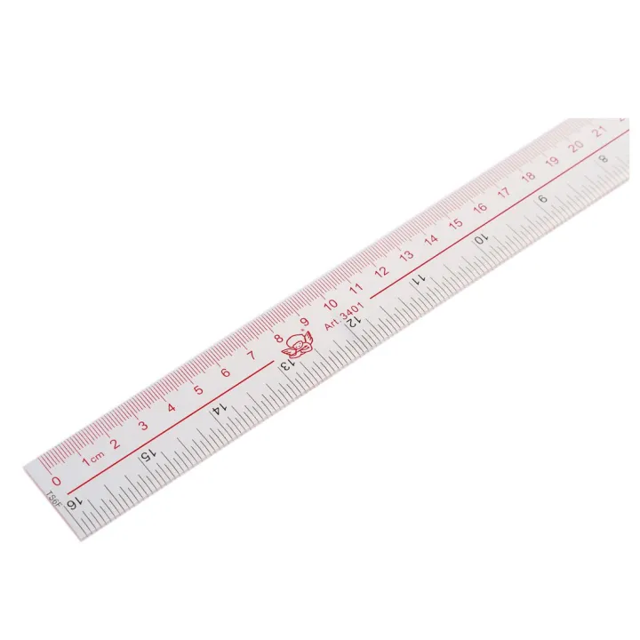 40cm%2016%20Inches%20Length%20Measure%20Clear%20Plastic%20Straight%20Edge%20Ruler%20-%20Image%202