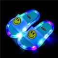 2022 Girl Slippers Children LED Kids Slippers Baby Bathroom Sandals Kids Shoes for Girl Boys Light Up Shoes Toddler Sandales 샌들.
