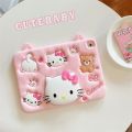 Hello Kitty Table Case for iPad Pro 11 inch 22 21 20 mini Silicone Tablet Cover For iPad 9.7 5th 6th 10.2 9th 8th 7th 10th Funda. 