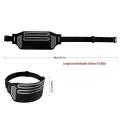 Slimline Running Belt Sweat-proof Waist Bag Ultra-thin Voltage Pocket Elastic Lycra Pocket Invisible Fitness Belt. 