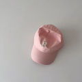 Pink Series Children Baseball Hat Fashion RP Letter Kids Peaked Cap Solid Color Cotton Outdoor Sun Visors Boy Girl Summer Bonnet.