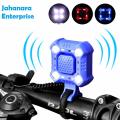 Bike Bell 4 Lamp Cycling Light 1200mAh Electric Horn Waterproof USB Charging Loud Alarm Security Bicycle Bell (Multicolor).