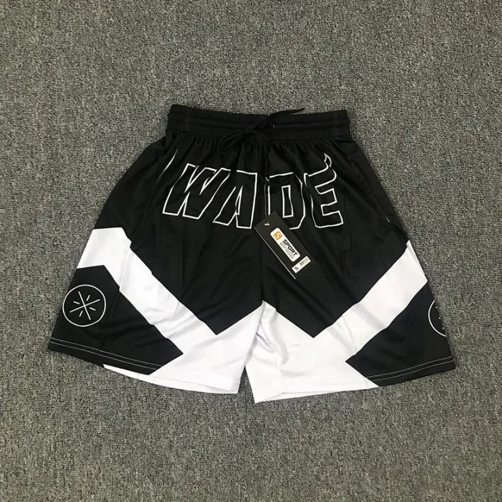 Wade%20Road%20Universal%20Basketball%20Shorts%20Young%20and%20Older%20Children%20Sweat-Absorbent%20Quick-Drying%20Mesh%20American%20Shorts%20Loose%20Wade5Pants%20-%20Image%202
