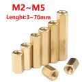 M2 M2.5 M3 M4 M5 Double Pass Hex Brass Male Female Standoff Board lar Hexagon Thread PCB Motherboard Spacer Nut Hollow Column-10mm (30pcs). 