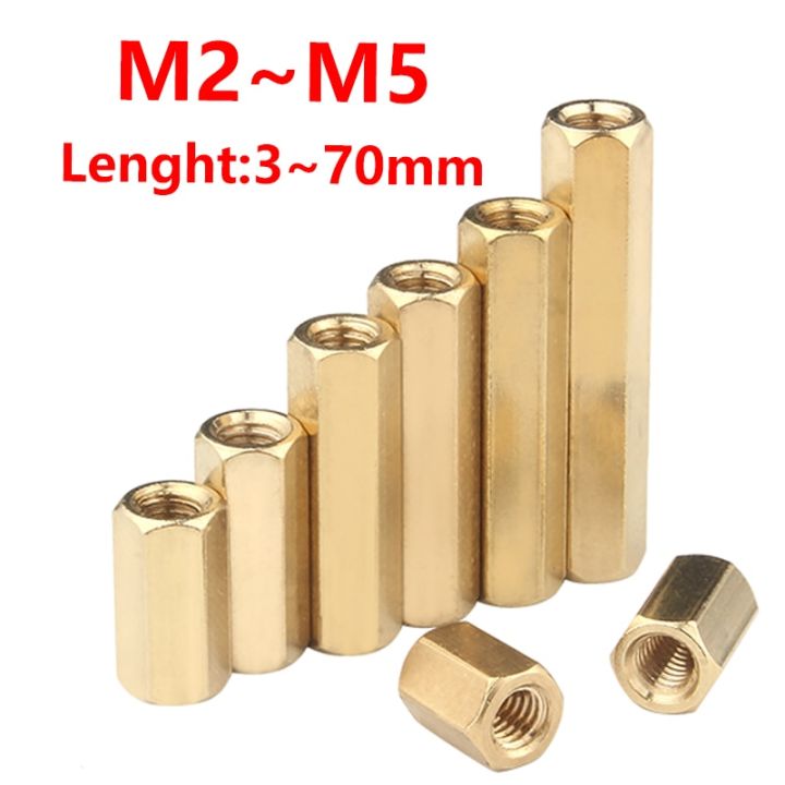 M2%20M2.5%20M3%20M4%20M5%20Double%20Pass%20Hex%20Brass%20Male%20Female%20Standoff%20Board%20lar%20Hexagon%20Thread%20PCB%20Motherboard%20Spacer%20Nut%20Hollow%20Column-10mm%20(30pcs)%20-%20Image%202