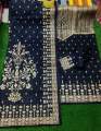 Exclusive Cotton Unstitched Skin Print High Quality Three Piece For Women - 3 Pice Dress.