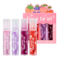 Dragon Ranee 4 Pcs Fruit Lip Oil Set Lip Gloss Crystal Jelly Liquid Lipstick Set. 