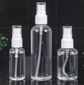 Portable transparent dispensing bottle hydrating beauty salon spray bottle press plastic small spray bottle PET bottle. 