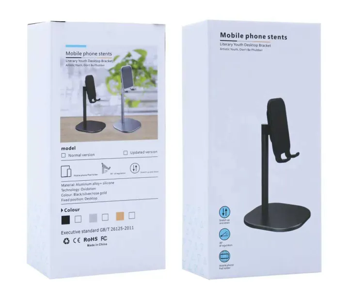 Mobile%20Phone%20Stents%20Desk%20Stand%20Mobile%20Phone%20Holder%20-%20Black%20&%20White:%20-%20Image%202