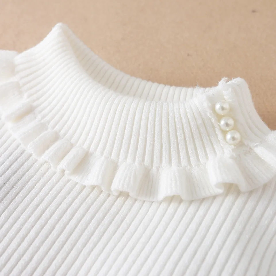 Girls Sweater 2023 New Winter Children Clothes Kids Tops Warm