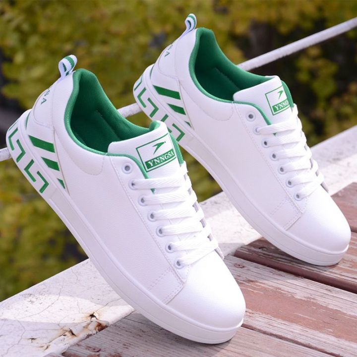 Men's Shoes2023New Summer White Sneakers Men's Korean-Style Fashionable  All-Match Fashion Casual Shoes Fashionable Shoes White Shoes for Students
