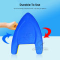 Outtobe Float Kickboard A Shape EVA Swimming Board Floating Plate Back Pool Training Safety Aid Tools For Ad ult & Chi ld Training Learn Swimming Floating Plate For Child ren Safe Summer Water Floating Plate. 