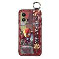 Durable Phone Holder Phone Case For VIVO IQOO8 Soft case Protective Fashion Design Lanyard Dirt-resistant Anti-dust Ring.