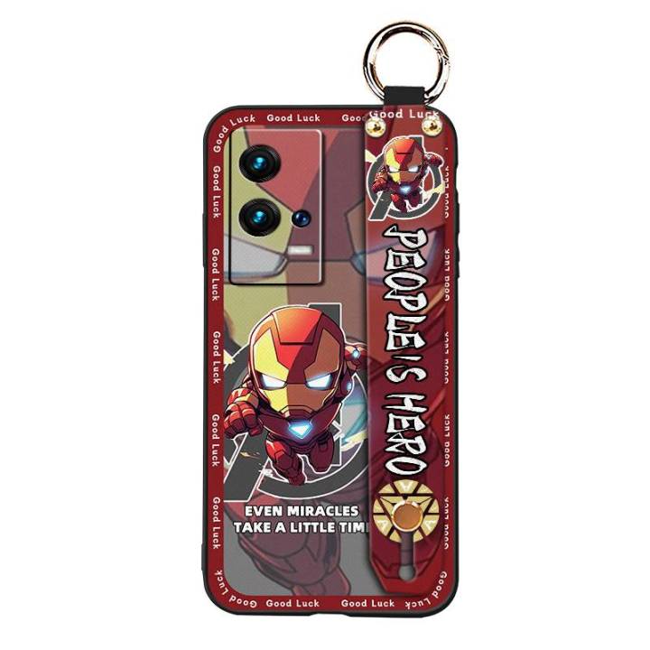 Durable%20Phone%20Holder%20Phone%20Case%20For%20VIVO%20IQOO8%20Soft%20case%20Protective%20Fashion%20Design%20Lanyard%20Dirt-resistant%20Anti-dust%20Ring%20-%20Image%206