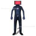 New speaker cosplay costume 3D printed adult and children's tight fitting long sleeved jumpsuit Halloween set. 