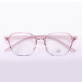 Xiaohongshu's new model can be equipped with myopia college entrance examination retro TR screw-free Korean style glasses, transparent full frame, ultra-light anti-blue light.