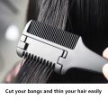 【Lejia】Hair Carbon Brush Professional Salon Hairdressing Handle Brush With Razor DIY Styling. 