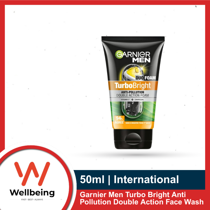 Garnier%20Men%20Turbo%20Bright%20Anti%20Pollution%20Double%20Action%20Face%20Wash%2050g%20/%20100g%20-%20Image%204