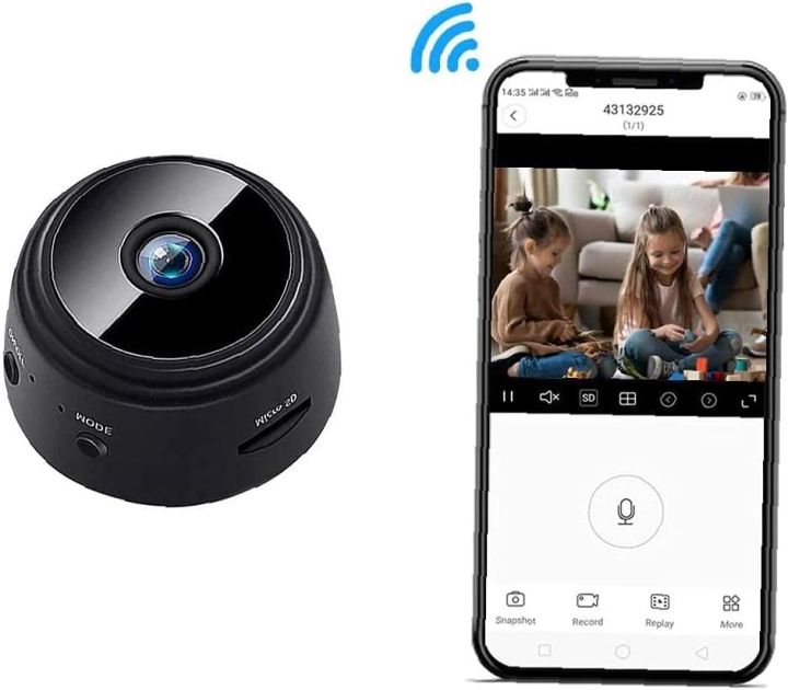 A9%20Mini%20WiFi%20Camera%201080P%20Full%20HD%20Night%20Vision%20Wireless%20IP%20Camera%20-Black%20-%20Image%204