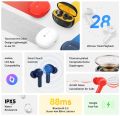 HOT Realme Buds T110 T100 TWS Earphone Bluetooth 5.3 Niose Cancelling Wireless Headphone 28 Hour realme 10 IPX5 Waterproof.