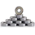 16PCS Groove Ball Bearing Double Metal Shielded 608ZZ 8 X 22 X 7 mm Fit for Skateboard Bearings, Inline Skates Etc. 
