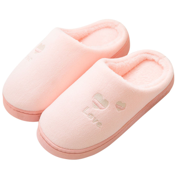 2022%20Autumn/Winter%20New%20Cotton%20Women's%20Warm%20Thick%20Sole%20Anti%20slip%20Plush%20Couple%20Home%20Floor%20Slippers%20-%20Image%205