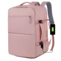 Cross-border casual backpack can be expanded for business trips, multi-functional backpack, large-capacity water-repellent fashion backpack. 