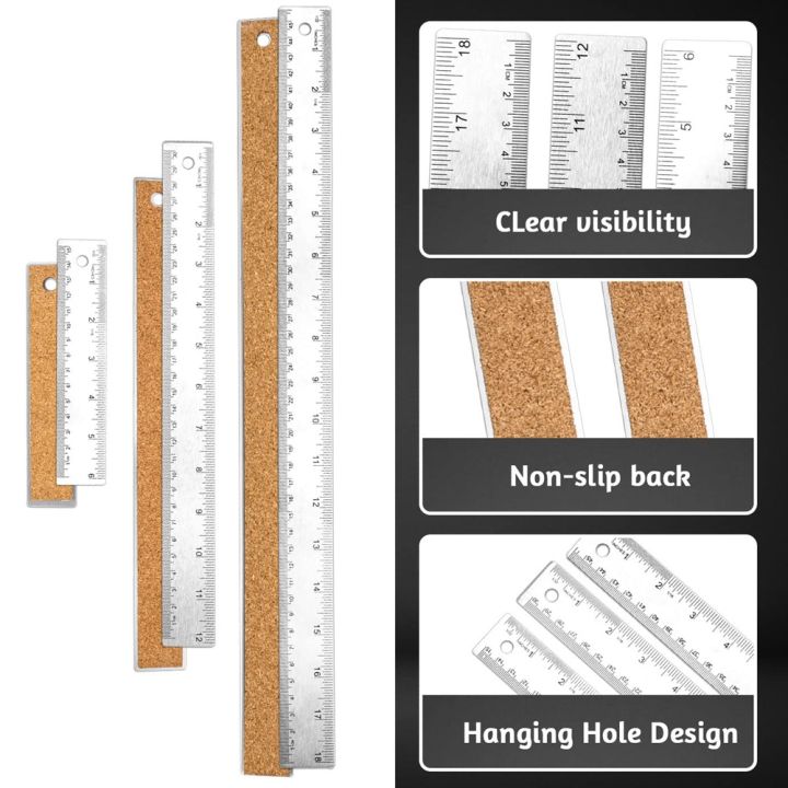OUMERY%20Metal%20Ruler%203%20Pieces%20Stainless%20Steel%20Ruler%20with%20Cork%20Backing%20Non%20Slip%20Straight%20Edge%20Metal%20Ruler%20for%20Office%20School%20Work%20-%20Image%205