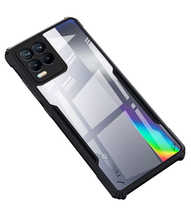 For%20Realme%208%20/%20Realme%208%20Pro%20Mobile%20Cover%20Edge-Reinforced%20Shockproof%20Cushion%20Back%20Clear%20Hybrid%20Transparent%20Hard%20Cover%20Casing%20-%20Image%203