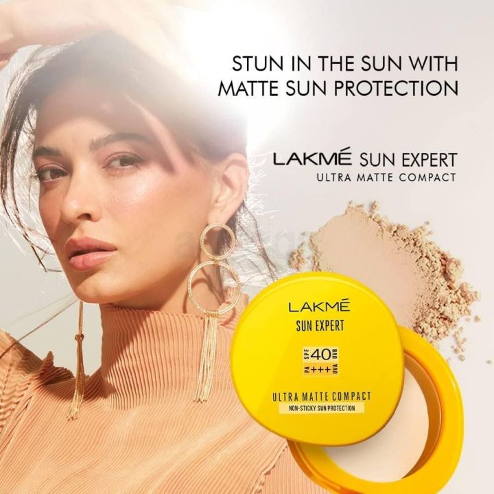 LAKME SUN EXPERT ULTRA MATTE COMPACT SPF 40 PA +++ UVA UVB - Face Powder
