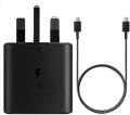 For Samsung Galaxy Note 10/ Note 10+/Note 9/Note 8 Super Fast Charger 25W USB PD Quick EU Travel Wall Charger with USB Type-C To Type-C Cable. 