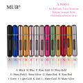 MUB 8ml Perfume Atomizer Refillable Travel Spray Bottle Empty Mini Bottom Refill Aluminum Perfume Atomizer Bottle. 