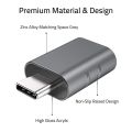 2 Pack USB C to USB Adapter, Syntech USB-C Male to USB 3.0 Female Adapter Compatible with for MacBook Pro After 2016.