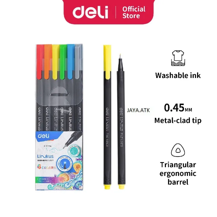 Deli%20EQ900-06%20Fineliner%20Pen%20Set%206%20Colors%20for%20Drawing,%20Sketching%20&%20Writing%20-%20Image%204