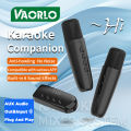 VAORLO DS-K1 Karaoke Companion Microphone Bluetooth 5.3 Moving-Coil KTV DSP Mixer System For Wired Speaker Amplifier Stereo Car.