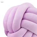 Soft Knot Ball Pillow Round Cushion Toy Throw Pillow for Chairs Bed Car Office.