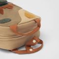 New Embroidery Sun Long Neck Small Dinosaur Backpack Hook Hair Embroidered Cartoon Canvas Kindergarten Children Backpack. 