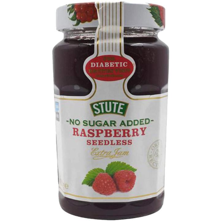 Stute No Sugar Added Raspberry Seedless Jam-430g Jar