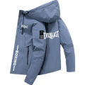 EVERLAST BOXING New Spring Autumn Brand Men's Windproof Zipper Jacket Casual High Quality Hooded Baseball Jacket Outdoor Sports.