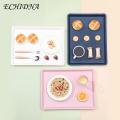 Dessert Tray Large Capacity Non-slip Food Serving Tray Bpa-free Reusable Plastic Tray for Fruits Cookies Desserts Southeast Asian Buyers' Choice.