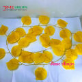 1 pcs Artificial Ivy Red Maple Plastic Fake Leaves Garland Home Garden Decoration 7ft long.