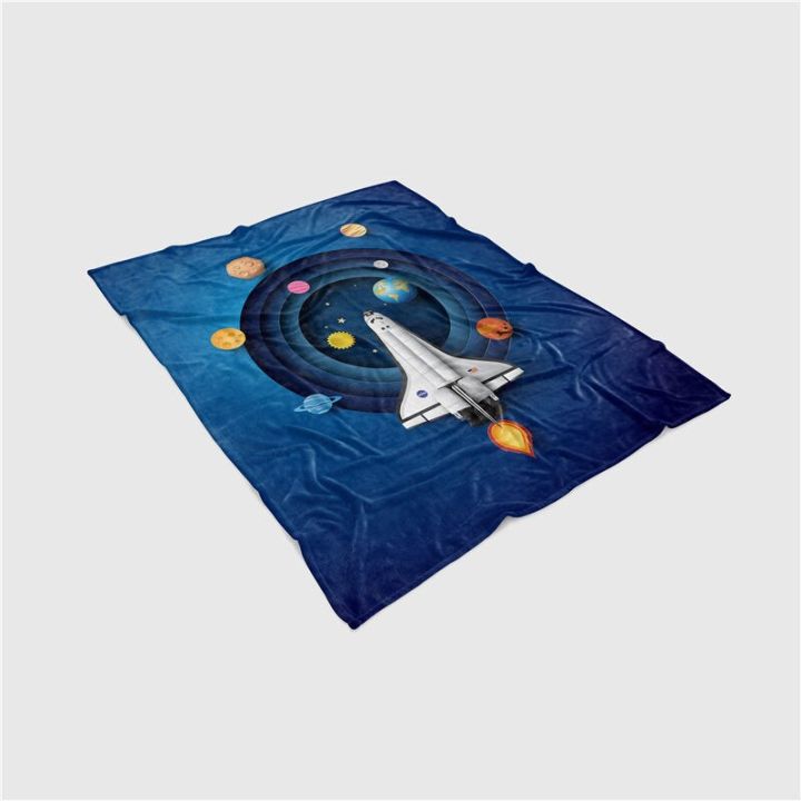 Cartoon%20Astronaut%20Blanket%20For%20Kids%20Space%20Fleece%20Bedspread%20%20Bed%20Throw%20Blanket%20Flannel%20Machine%20Washing%20Baby%20Blanket%20Winter%20Boy%20-%20Image%202