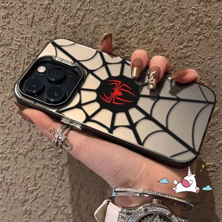Trendy%20Spider-Man%20Case%20For%20Realme%205%20C12%20C25%20C51%20C53%20C55%20C35%205i%209i%208i%206i%205s%207i%20C15%20C67%20Note%2050%20C20%20C21Y%20C30%20C11%20C21%20C33%20C25Y%20C17%20C20A%20Narzo%2050%20Luxury%20Plating%20Acrylic%20IMD%20Soft%20Cover%20-%20Image%205