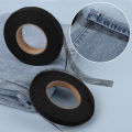 60M Black And White Double-sided Interlining Adhesive Fabric Clothes Iron On Hem Tape Interlining Web DIY Sewing Accessories 1Roll. 