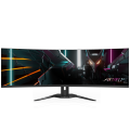 Gigabyte AORUS CO49DQ 49 Inch 5K UW-DQHD OLED Display Dual HDMI, DP, USB, USB-C Curved Gaming Monitor. 