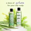 Love Beauty & Planet Tea Tree, Peppermint & Vetiver Natural Shampoo for Oily Scalp and Hair|No Sulfates,No Paraben|200ml. 