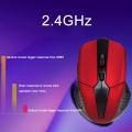 2.4GHz Wireless Mouse Optical Scroll Wheel Ergonomic Gaming Mouse Mice for PC Laptop.